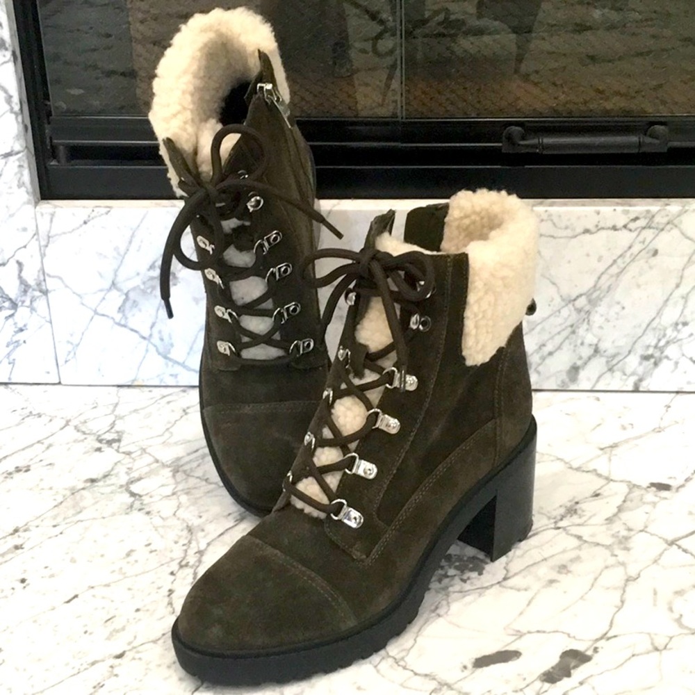 Marc Fisher Sherpa Boots! Sz 8.5